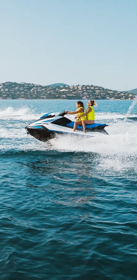 Randonnée jet ski dans le golfe de Saint-Tropez