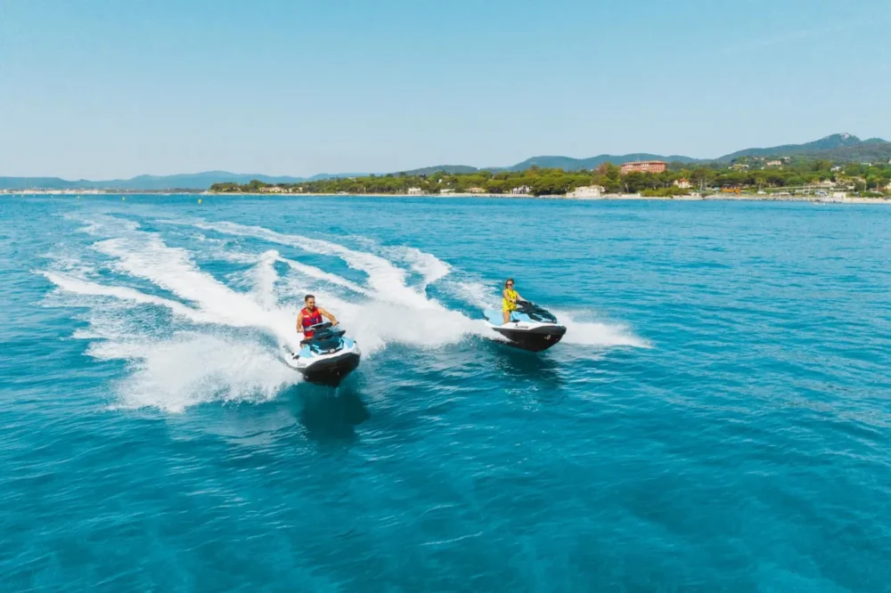 Randonnée Jet Ski Grimaud St Tropez - Pampelonne